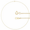 14k Yellow Gold Diamond Initial 'J' 1/8 Cttw Necklace, 16" (GH Color, I1 Clarity)