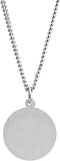 Sterling Silver St. Christopher Medal (25 MM)