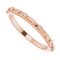 Petite Diamond Cross Ring, 14k Rose Gold (.03 CTW, Color G-H, Clarity I1)