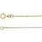 .50mm 14k Yellow Gold Diamond Cut Singapore Chain Bracelet, 7"