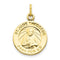 Ave 369 10k Yellow Gold ST. Jude Medal (20X16MM)