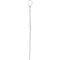 Enlightened Expressions Cross Rhodium-Plated 14k White Gold Pendant (22X14MM)