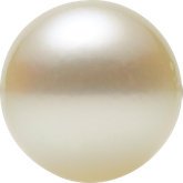 White Freshwater Cultured Pearl and Diamond Halo Ring, 14k Yellow Gold (6.5-7mm) (.06Ctw, G-H Color, I1 Clarity) Size 8