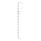 Diamond Cross Rhodium-Plated 14k White Gold Pendant (.38 Ctw, G-H Color, I1 Clarity)