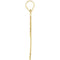 Botonee Cross 14k Yellow Gold Pendant (18.50X12.50 MM)