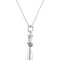 Sterling Silver Ash Holder Cross Necklace 18"