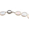White Freshwater Cultured Coin Pearl Sterling Silver Necklace, 18" (13.0-14.0 MM)