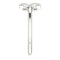 Girl's Cross with Heart Sterling Silver Youth Ring