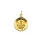 14k Yellow Gold St. Barbara Medal (14.75 MM)