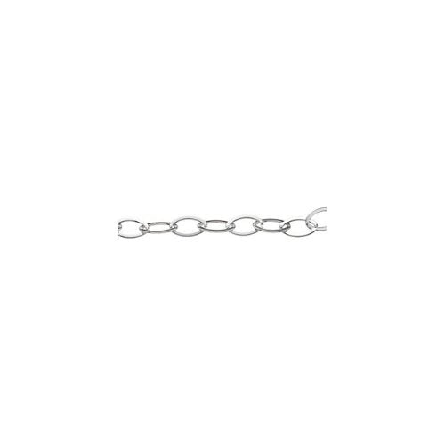 Sterling Silver Link Bracelet, 8''