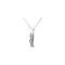 The Butterfly Principal' Filigree Pendant in Rhodium Plate Sterling Silver Filigree Pendant Necklace, 18"