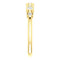 Diamond 7-Stone 3.25mm Ring, 14k Yellow Gold (.08 Ctw, G-H Color, I1 Clarity)