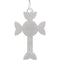 Celtic Knot Design Moline Cross Sterling Silver Pendant (31.25x20 MM)