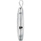 Diamond Footprints Sterling Silver Oval Locket Pendant (.015 Ct.)