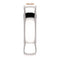 Men's Rhodium-Plated 14k White Gold Diamond and 14k Rose Gold 6mm Milgrain Band (.03 Ctw, Color G-H, SI2-SI3 Clarity) Size 11