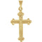 Botonee Cross 14k Yellow Gold Pendant (18.50X12.50 MM)
