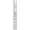 Platinum Diamond Cross Pendant (.25 Ctw, G-H Color, I1 Clarity)