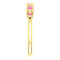 Pink Tourmaline 7-Stone 3.25mm Ring, 14k Yellow Gold