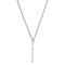 Suffering Cross Sterling Silver Necklace, 18"