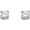2 Ct 14k White Gold Diamond Stud Earrings (2.00 Cttw, GH Color, I1 Clarity)
