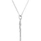 Sterling Silver Friendship Key of Love Pendant Necklace 18"
