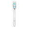 Blue Zircon 7-Stone 3.25mm Ring, Sterling Silver, Size 6.75