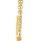 Diamond Bar Necklace in 14k Yellow Gold, 18" (1/2 Cttw )