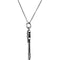 Sterling Silver Key of Love for Daughter Pendant Necklace 18"