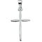 Boys and Girls Platinum Cross Pendant