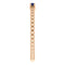 Chatham Created Blue Sapphire Beaded Ring, 14k Rose Gold, Size 6.5