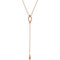 Geometric Necklace in 14k Rose Gold, 16-18"