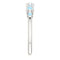Aquamarine 7-Stone 3.25mm Ring, Sterling Silver