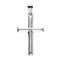 Christian Cross 14k White Gold Pendant