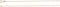 1 mm 14k Rose Gold Solid Rope Carded Chain, 16"