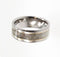 Deer Antler, 14k Yellow Gold 8mm Comfort-Fit Titanium Wedding Band