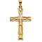 Ornate Cross 14k Yellow Gold Pendant