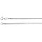 White Freshwater Cultured Pearl and Starfish Sterling Silver Pendant Necklace, 18" (8.50-9.00MM)