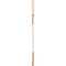 Diamond Bar Y Necklace in 14k Rose Gold, 16-18" ( 1/5 Ctw, Color G+, Clarity I1)