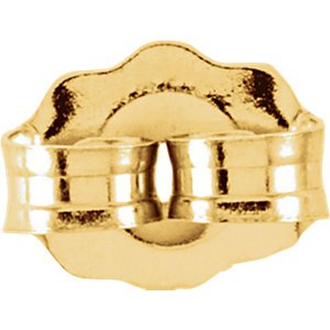 Diamond Stud Bezel Earrings, 14k Yellow Gold (1 Cttw, Color GH, Clarity I1)
