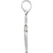 Cross Pendant, Sterling Silver (20.4x9.54MM)