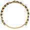 14k Yellow Gold 3.5MM Antiqued 'To Jesus through Mary' Total Consecration Ring