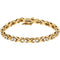 Cubic Zirconia Line Bracelet in 14K Yellow Gold, 7"