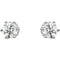 Diamond Stud Earrings, Rhodium-Plated 14k White Gold (.50 Cttw, Color GH, Clarity I1)