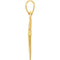 Cross Pendant, 14k Yellow Gold (21.00X9.70MM)