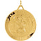 14k Yellow Gold St. Christopher Medal (29 MM)