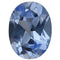 Blue-Green CZ Teardrop Ash Holder Necklace, Rhodium Plate Sterling Silver, 18"