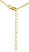 Diamond Butterfly 14k Yellow Gold Pendant Necklace, 18" (.08 Cttw)