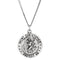 U.S. Coast Guard Sterling Silver Saint Christopher Protect Us Medal Necklace, 18"