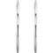 Petite Endless Hoop Earrings, 14k White Gold (24mm)