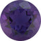 Lab Created Soude Amethyst February Birthstone Ring, Sterling Silver, 12k Green and Rose Gold Black Hills Gold Motif, Size 10